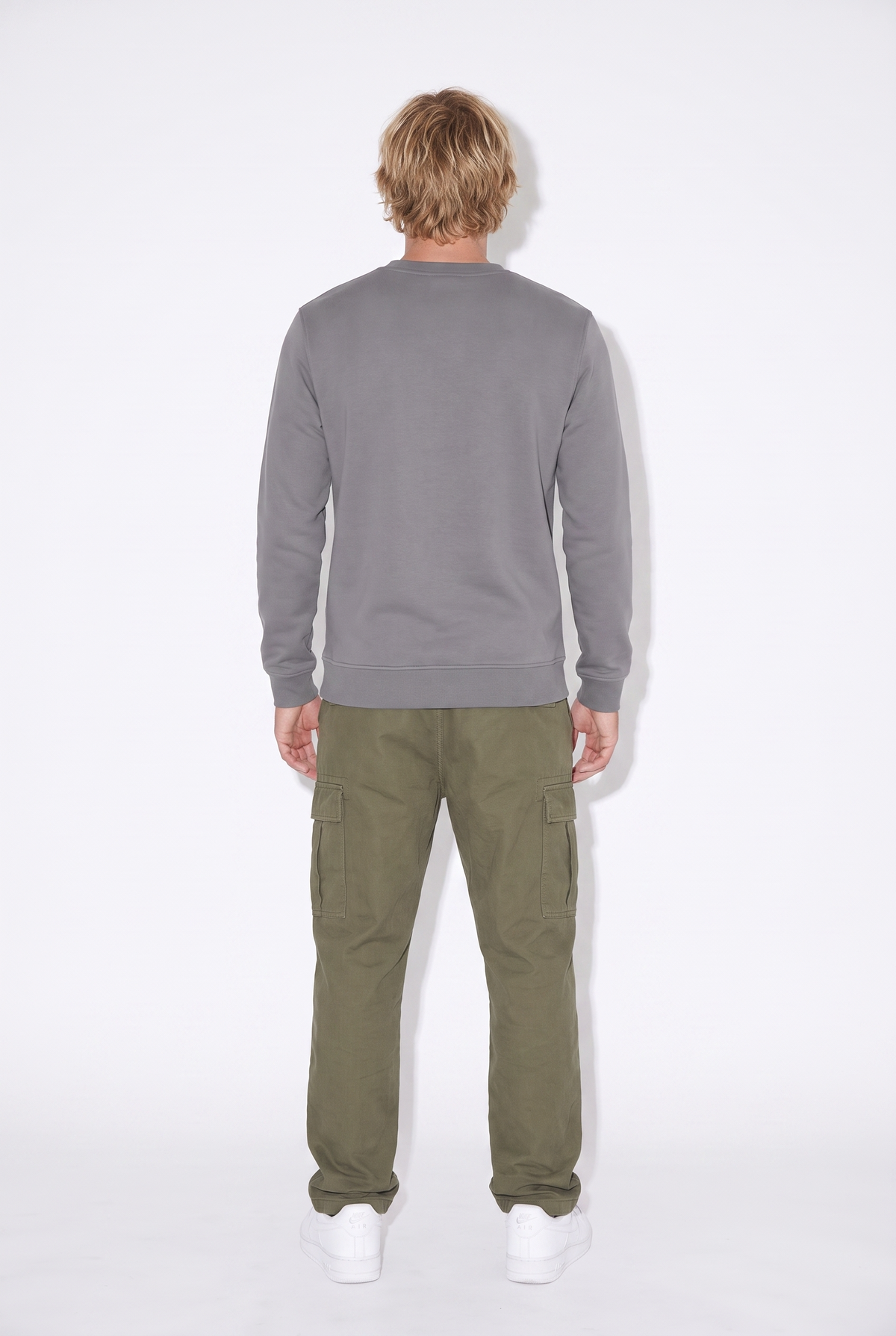 Sıfır Yaka 3 İplik Sweat (6201)