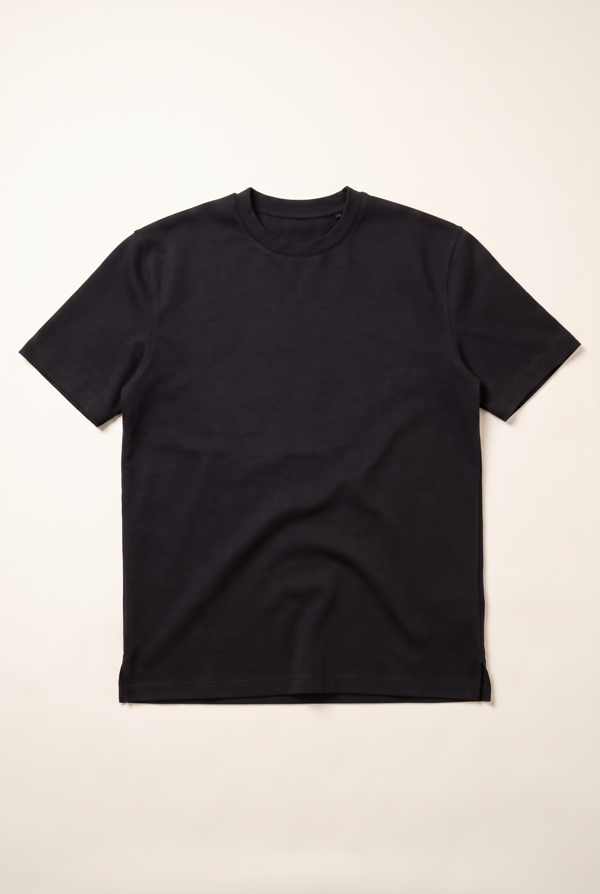 Sıfır Yaka Double Face T-Shirt (6227)