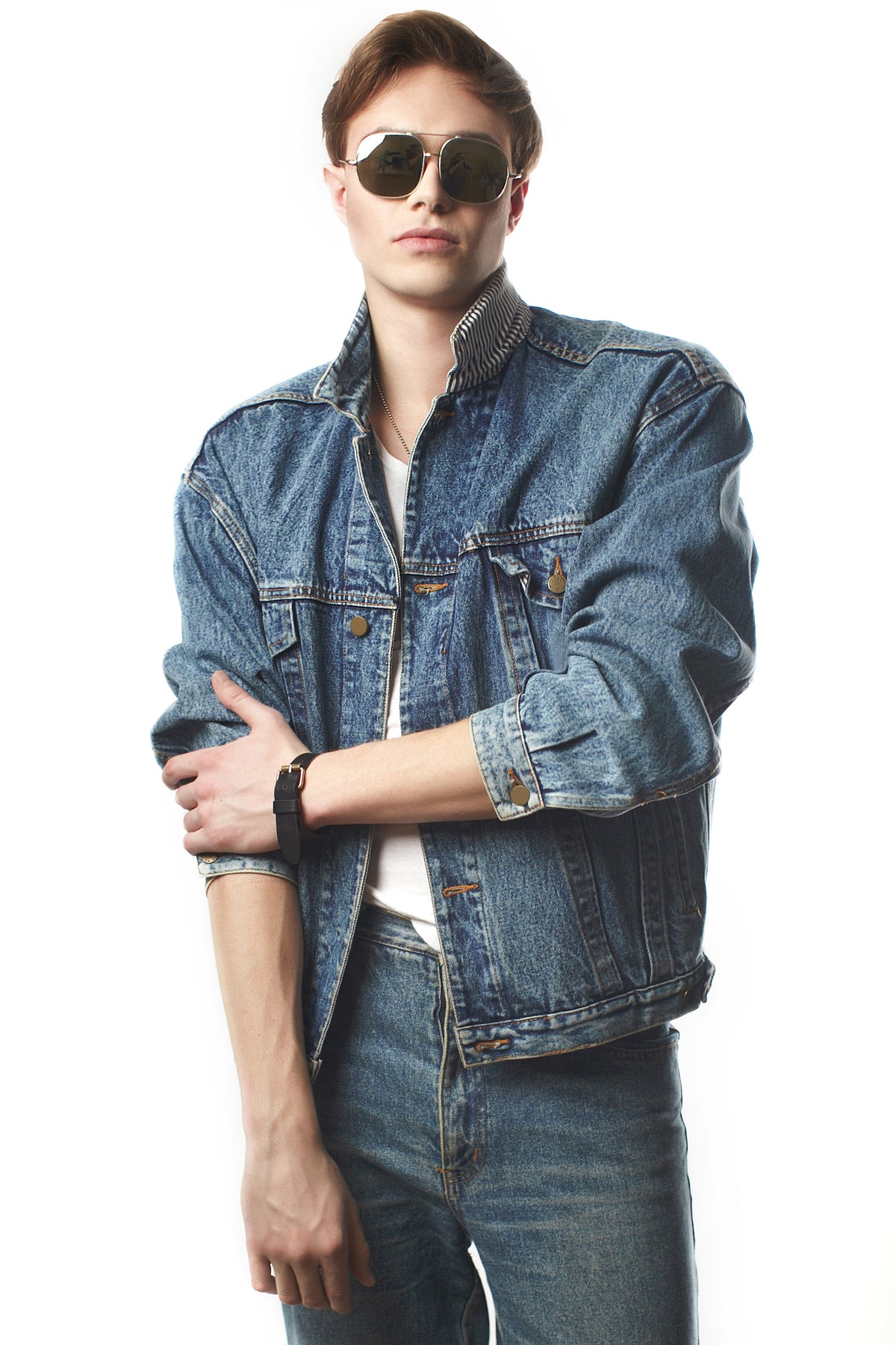 Popüler Erkek Denim Ceket Modelleri