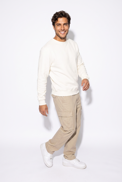 Sıfır Yaka 3 İplik Sweat (6201)