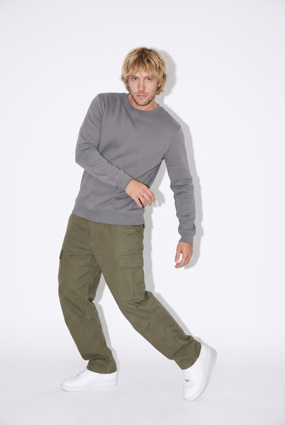 Sıfır Yaka 3 İplik Sweat (6201)