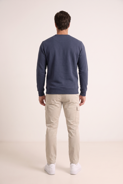 Sıfır Yaka 3 İplik Sweat (6201)