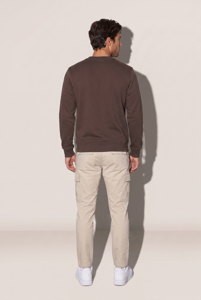 Sıfır Yaka 3 İplik Sweat (6201)