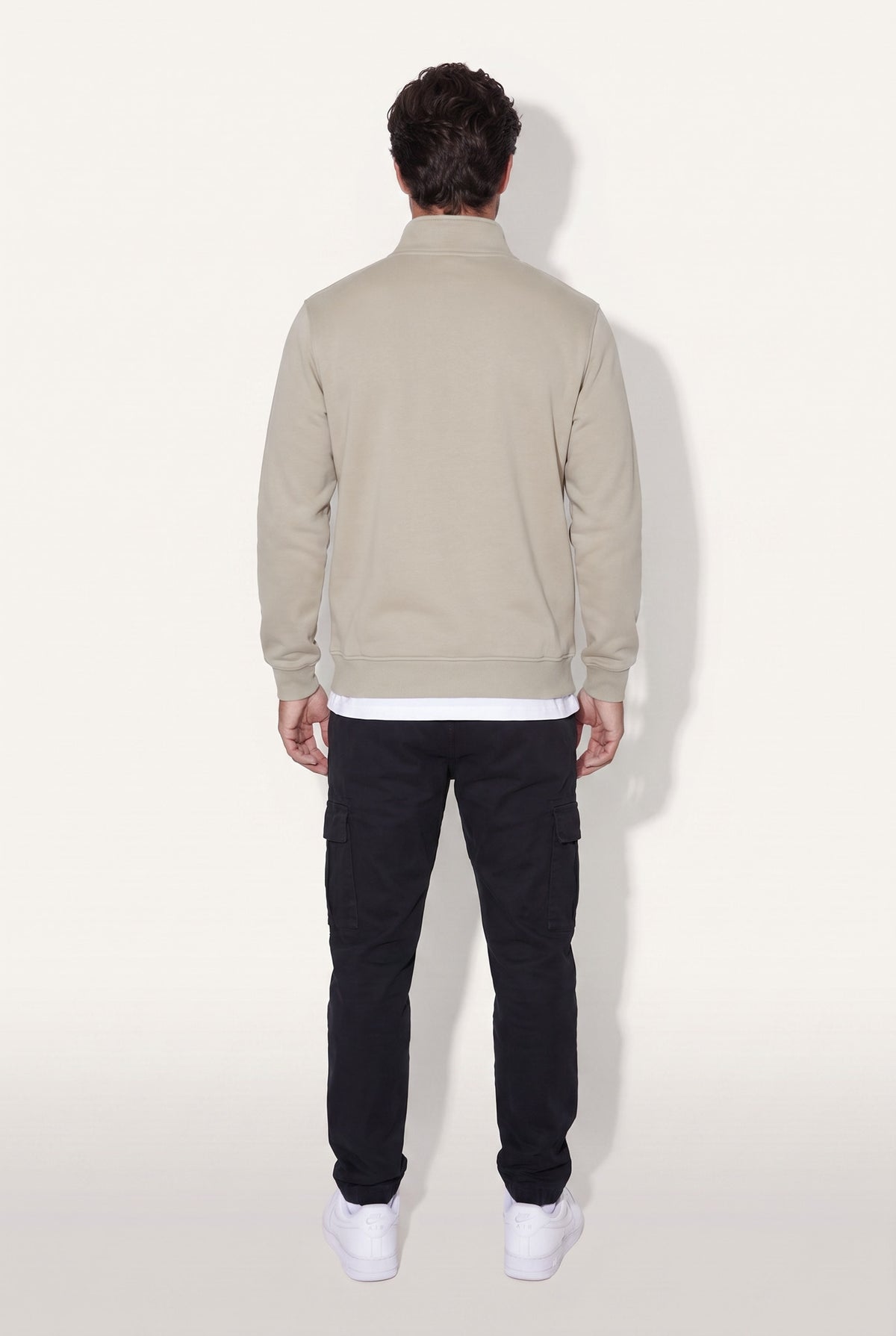 Dik Yaka 3 İplik Sweat (6203)