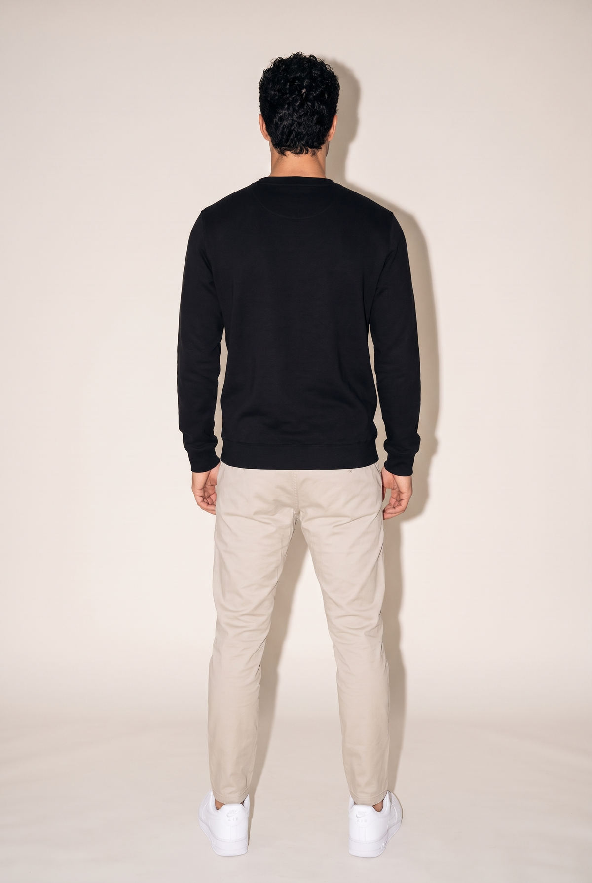 Sıfır Yaka Nakışlı Selanik Sweat (6212)
