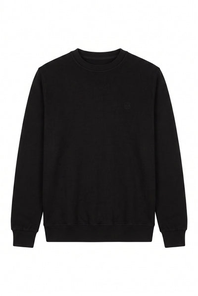 Sıfır Yaka Nakışlı Selanik Sweat (6212)