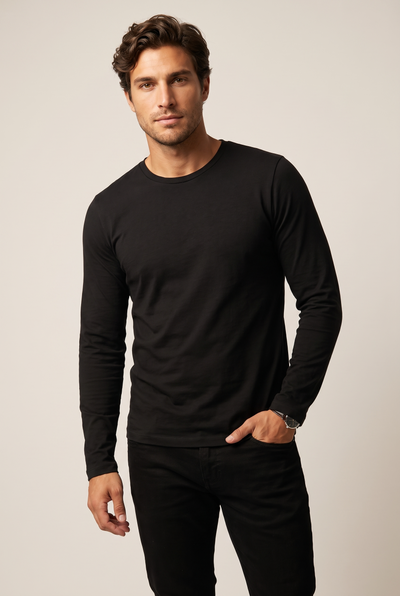 Sıfır Yaka Ribana Sweat (6224)