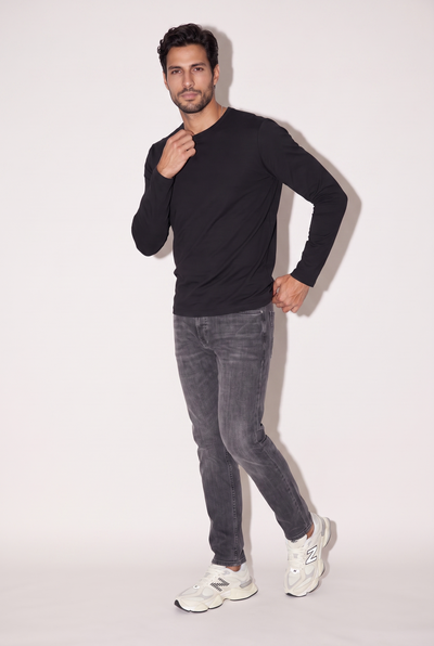 Sıfır Yaka Basic Lyc Süprem Sweat (6239)