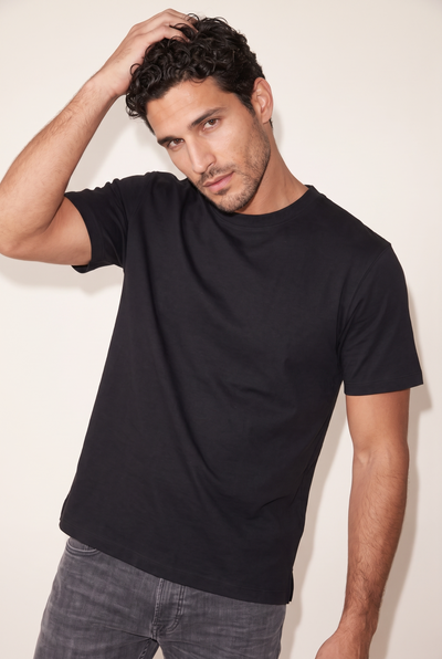 Sıfır Yaka Double Face T-Shirt (6227)