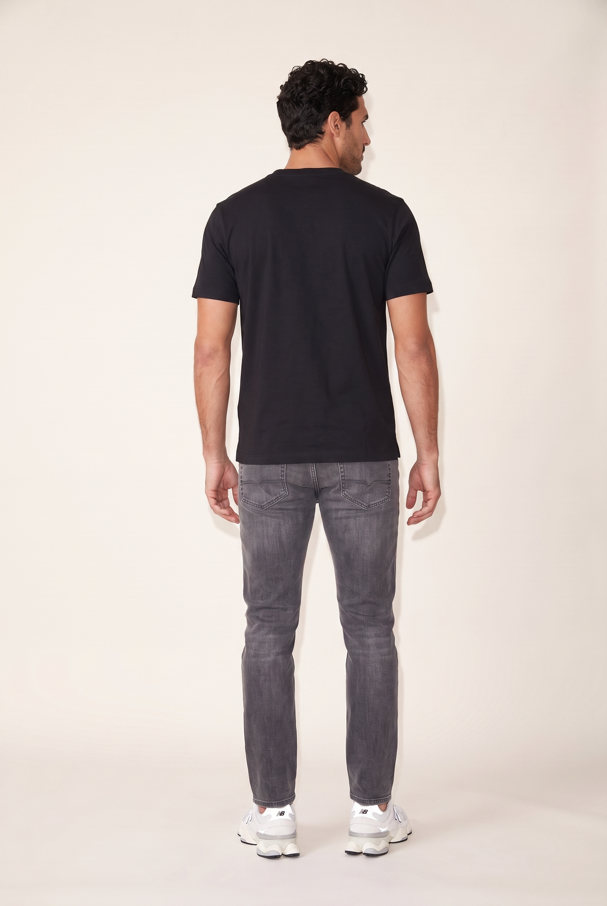 Sıfır Yaka Double Face T-Shirt (6227)
