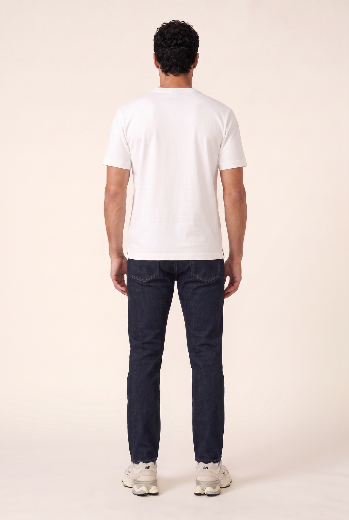 Sıfır Yaka Double Face T-Shirt (6227)